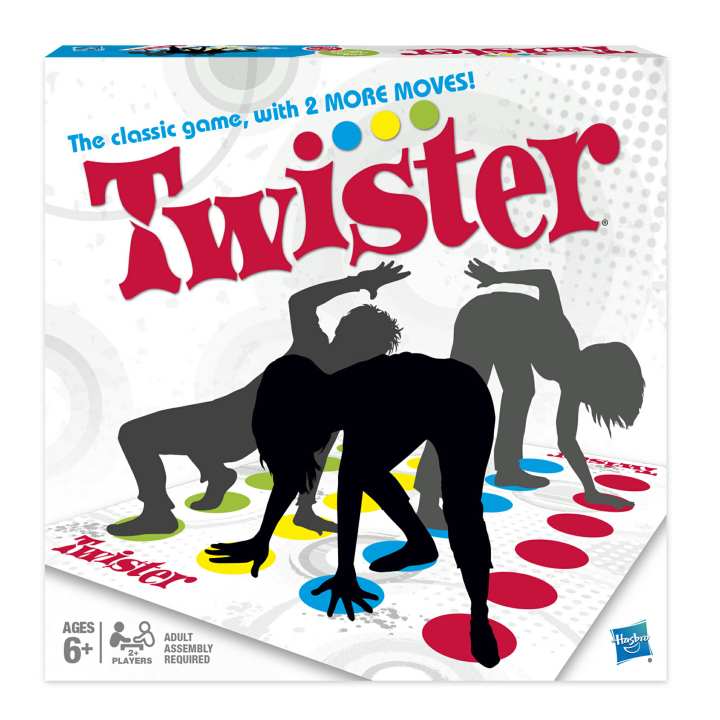 بهترین برد گیم های دنیا - توئیستر (Twister)